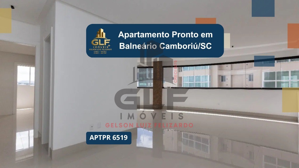 Apartamento de luxo Pronto na cidade de Balneário Camboriú/SC, no bairro Centro, com 4 Suítes e 3 Vagas de Garagem. Localização Privilegiada.