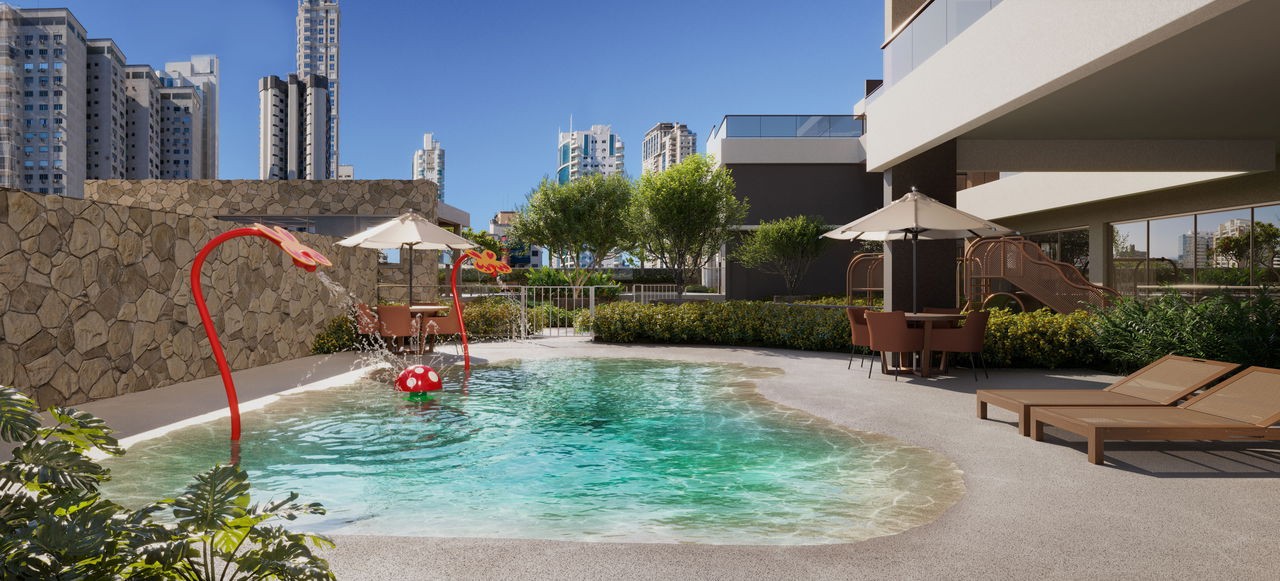 Apartamento de luxo em Construção à venda no Centro de Balneário Camboriú-SC: 4 quartos, 4 suítes, 1 banheiro, 3 vagas, 177,78 m².