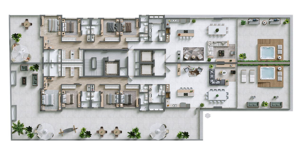 Apartamento de Luxo em Construção no Centro de Itapema-SC: 4 Quartos, 4 Suítes, 1 Banheiro, 3 Vagas de Garagem, 229,31 m² de Área
