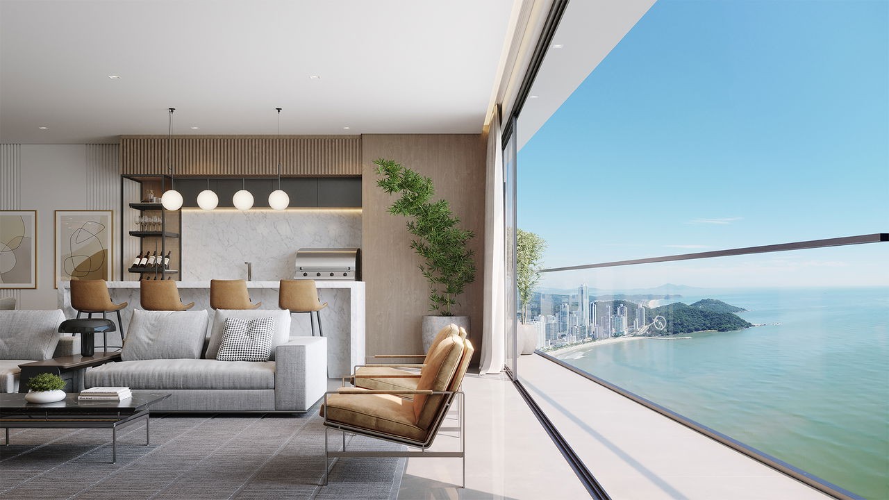 Imperdível apartamento em Construção à venda em Balneário Camboriú-SC: 4 suítes, 1 banheiro, 4 vagas de garagem, 200,00 m² no Centro.