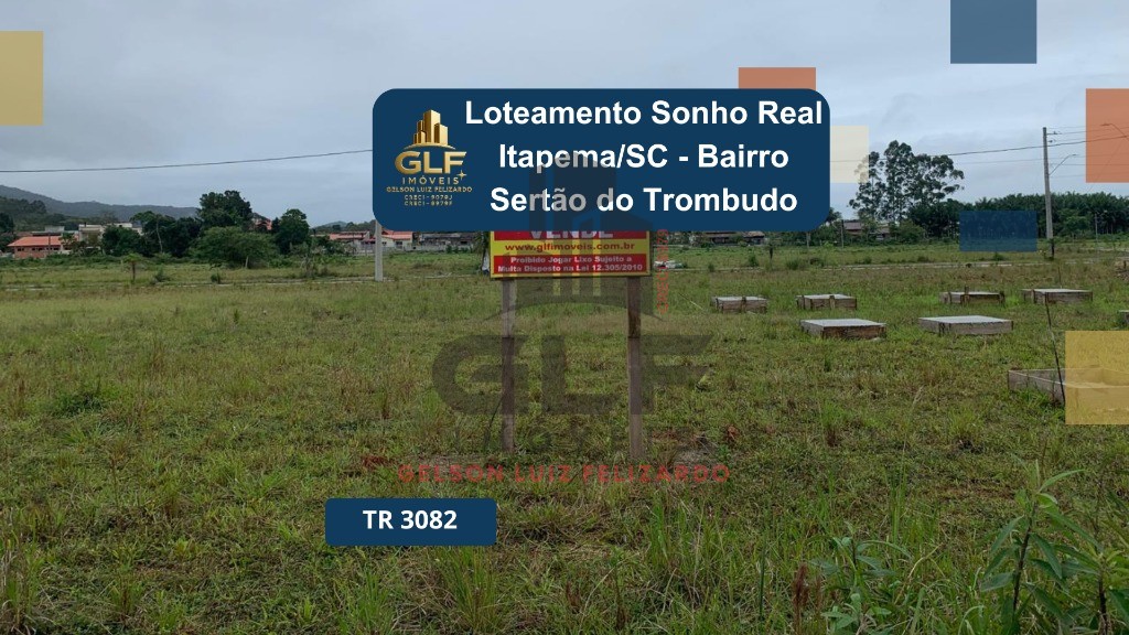 Terrenos à venda no loteamento sonho real no bairro sertão d
