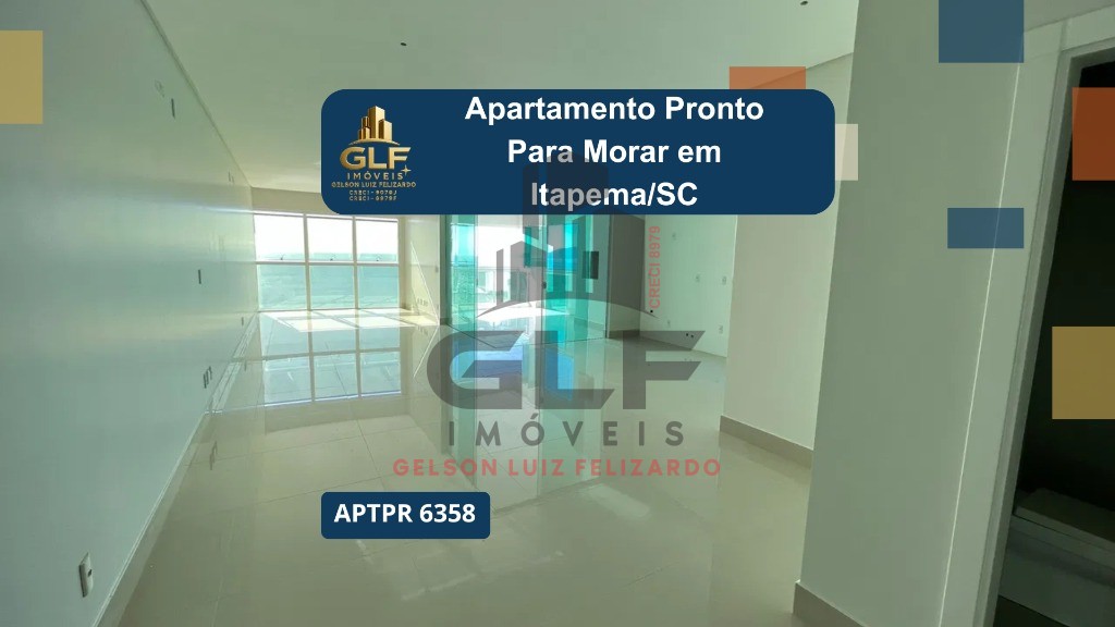 Apartamento Novo e Pronto para morar na cidade de Itapema/SC no bairro Morretes, com 2 Suítes e 1 Vaga de garagem, com Lazer Completo. Bem localizado.