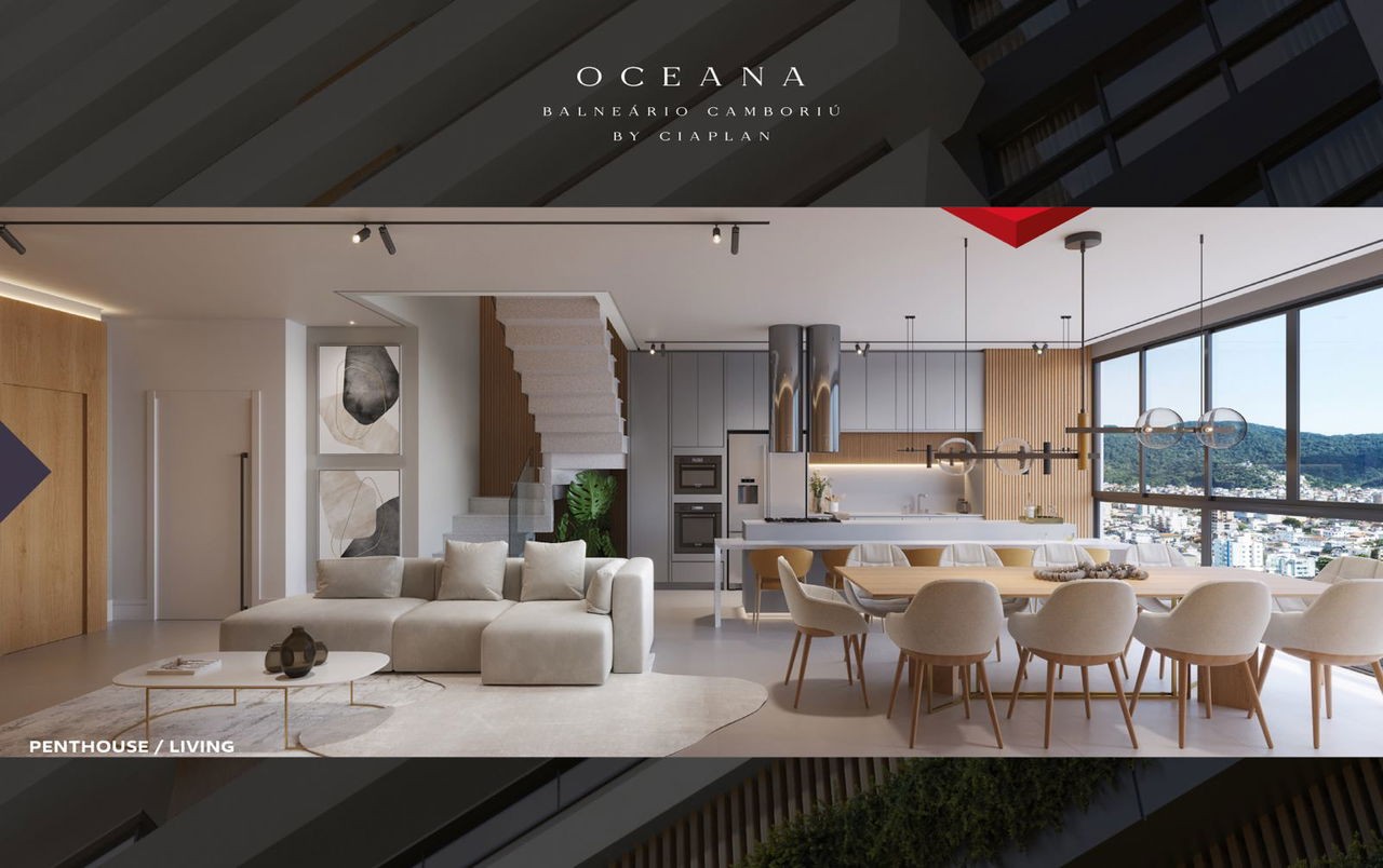 Apartamento em Construção em Balneário Camboriú/SC com 177,74m² área privativa, com área de lazer completa não perca essa oportunidade