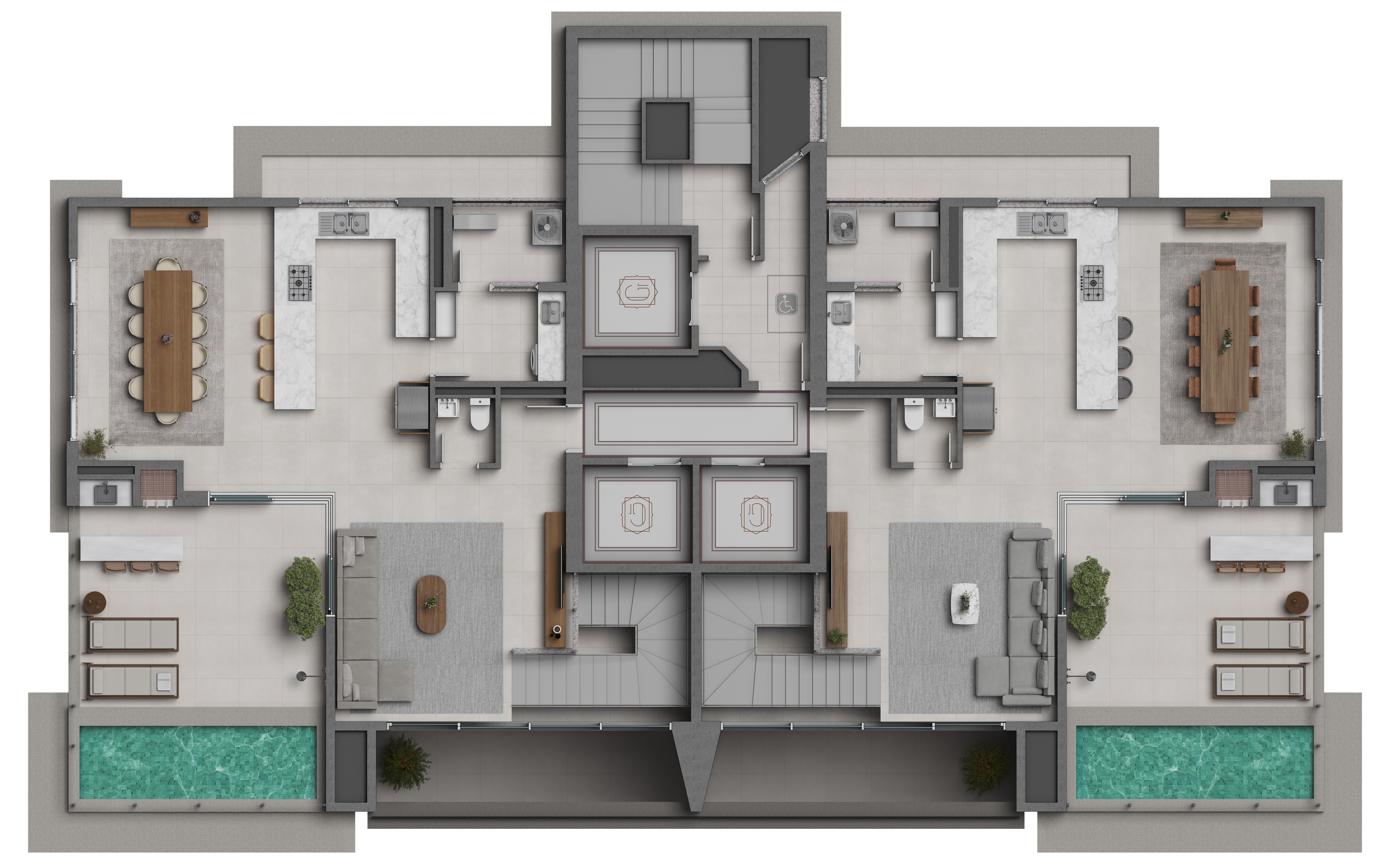 Apartamento em Construção em Balneário Camboriú/SC com 152,82m² área privativa, sendo 3 suítes 3 vagas de garagem