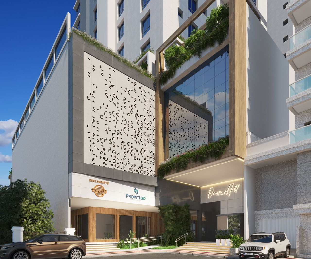 Apartamento Em Construção em Itapema/SC, no bairro Meia Praia, com 262m² de área total, 3 suítes e 3 vagas de garagem, Lazer Completo. A 300m do mar