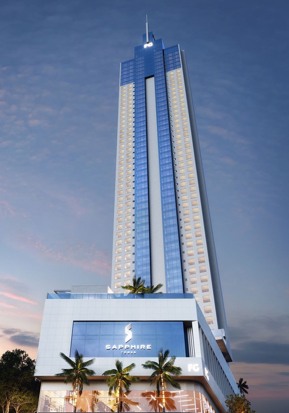 Sala comercial em construção em balneário camboriú, com 53,3