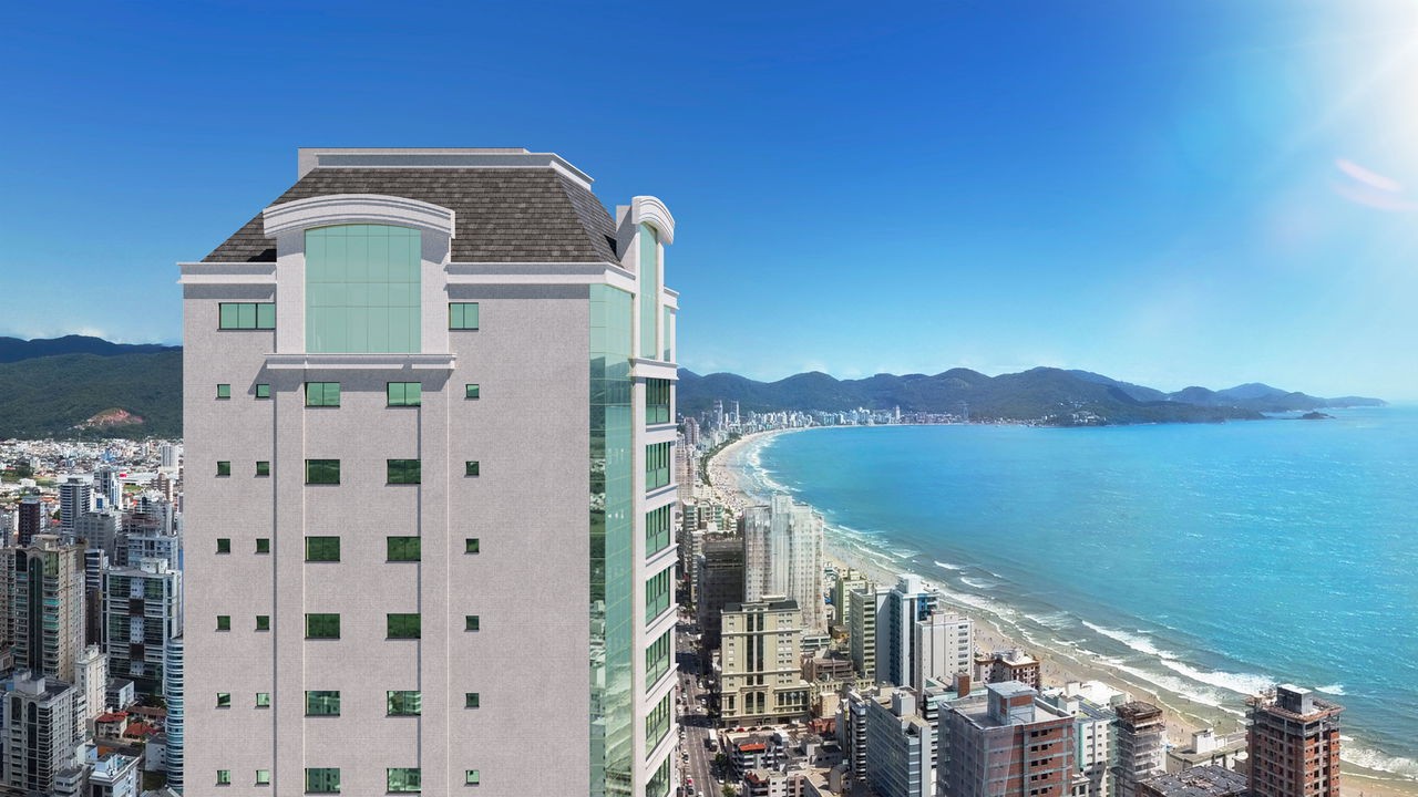 Apartamento de luxo em Construção na Meia Praia: 4 quartos, 4 suítes, 4 banheiros, 2 vagas de garagem, 202m² de área em Itapema-SC.