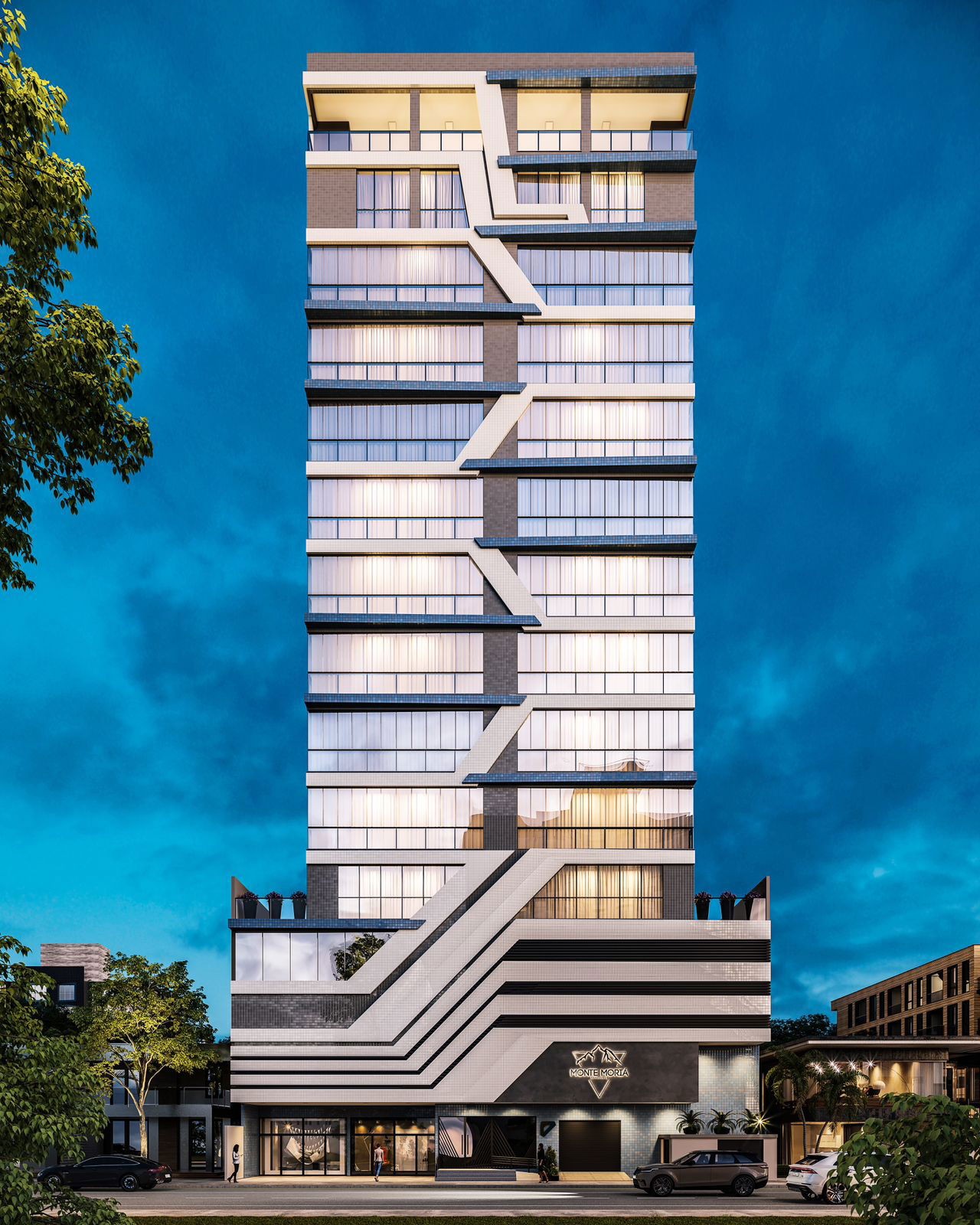 Apartamento em Construção em Itapema/SC com 107m² área privativa sendo, 3 suítes 2 vaga de garagem, lazer completo