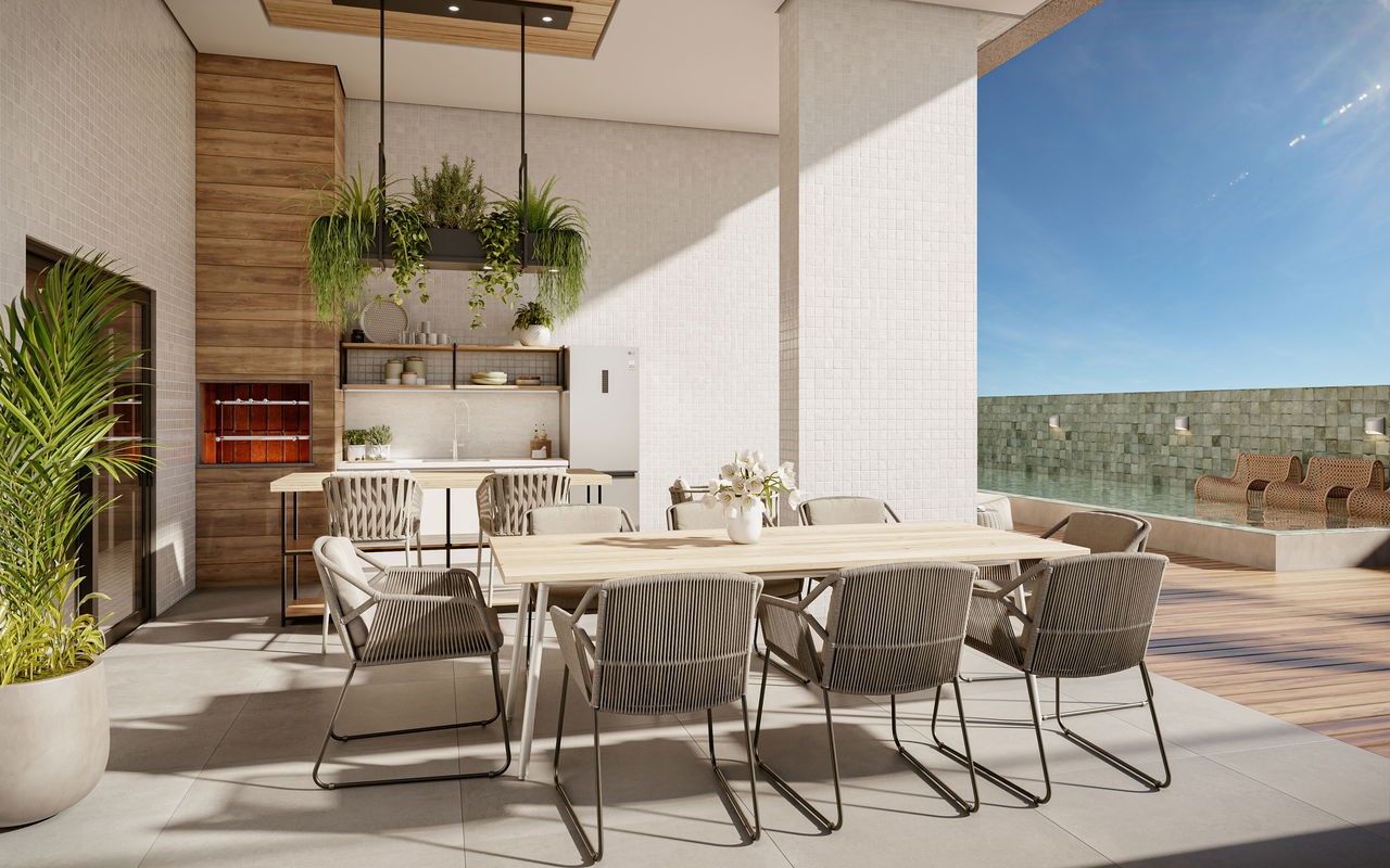 Apartamento em Construção em Itapema/SC no bairro Meia Praia, 3 dormitórios e 2 Vaga de garagem, com Lazer Completo. Bem localizado. Investir