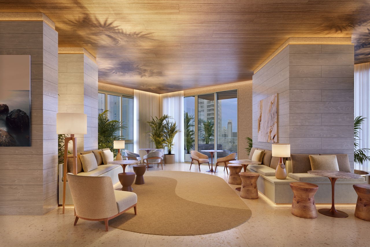 Apartamento em Construção em Balneário Camboriú/SC com 182,93m² área privativa sendo 4 suítes, 3 vagas de garagem, área de lazer completa