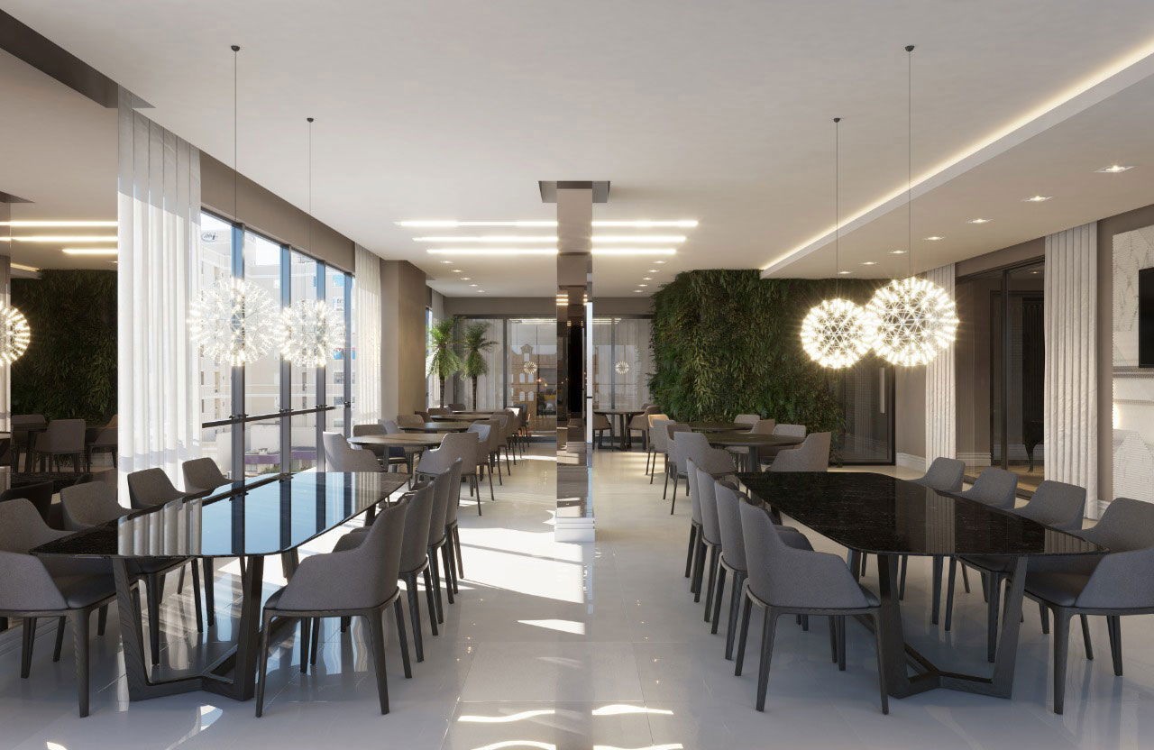 Apartamento em Cosntrução na cidade de Itapema/SC, bairro Meia Praia, com 206m², 4 suítes e 3 vagas de garagem. Localização privilegiada a 400m do mar