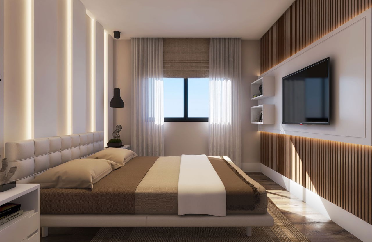 Apartamento em Construção em Itapema/SC, bairro Morretes, com 68m², 2 Dormitórios/ 1 Suíte. Entrega para Dezembro/27. Próximo à BR-101. Investimento