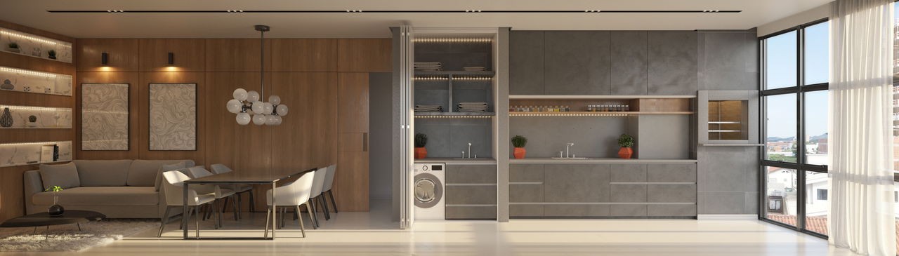 Apartamento em Construção em Porto Belo/SC com 135m² área privativa sendo 3 suítes, 2 vagas de garagem