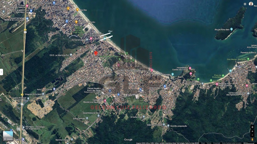 Apartamento em Construção em Porto Belo/SC Bairro Perequê, com 113,44m² área privativa, sendo 3 suítes área de lazer completa