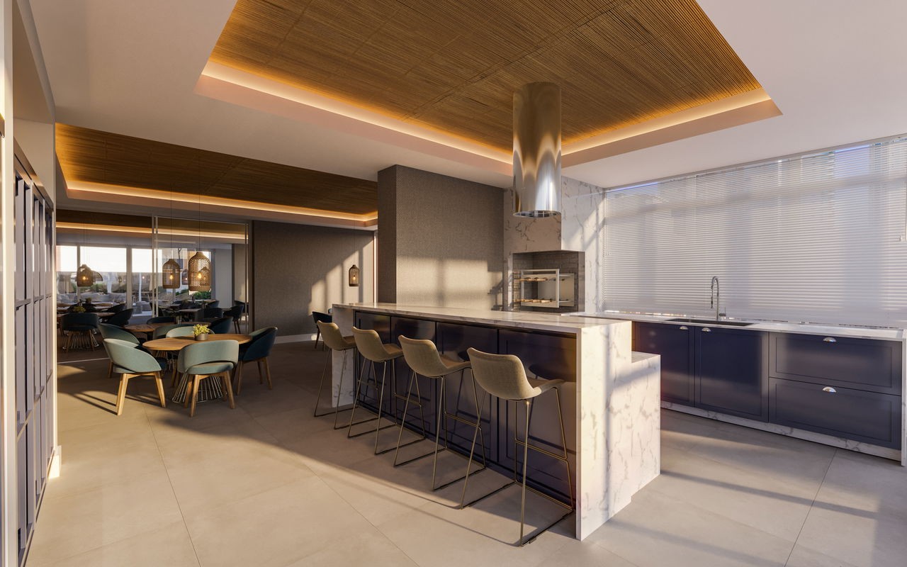Luxuoso apartamento em Construção de 4 quartos e 4 suítes no Centro de Balneário Camboriú-SC com 3 vagas de garagem!