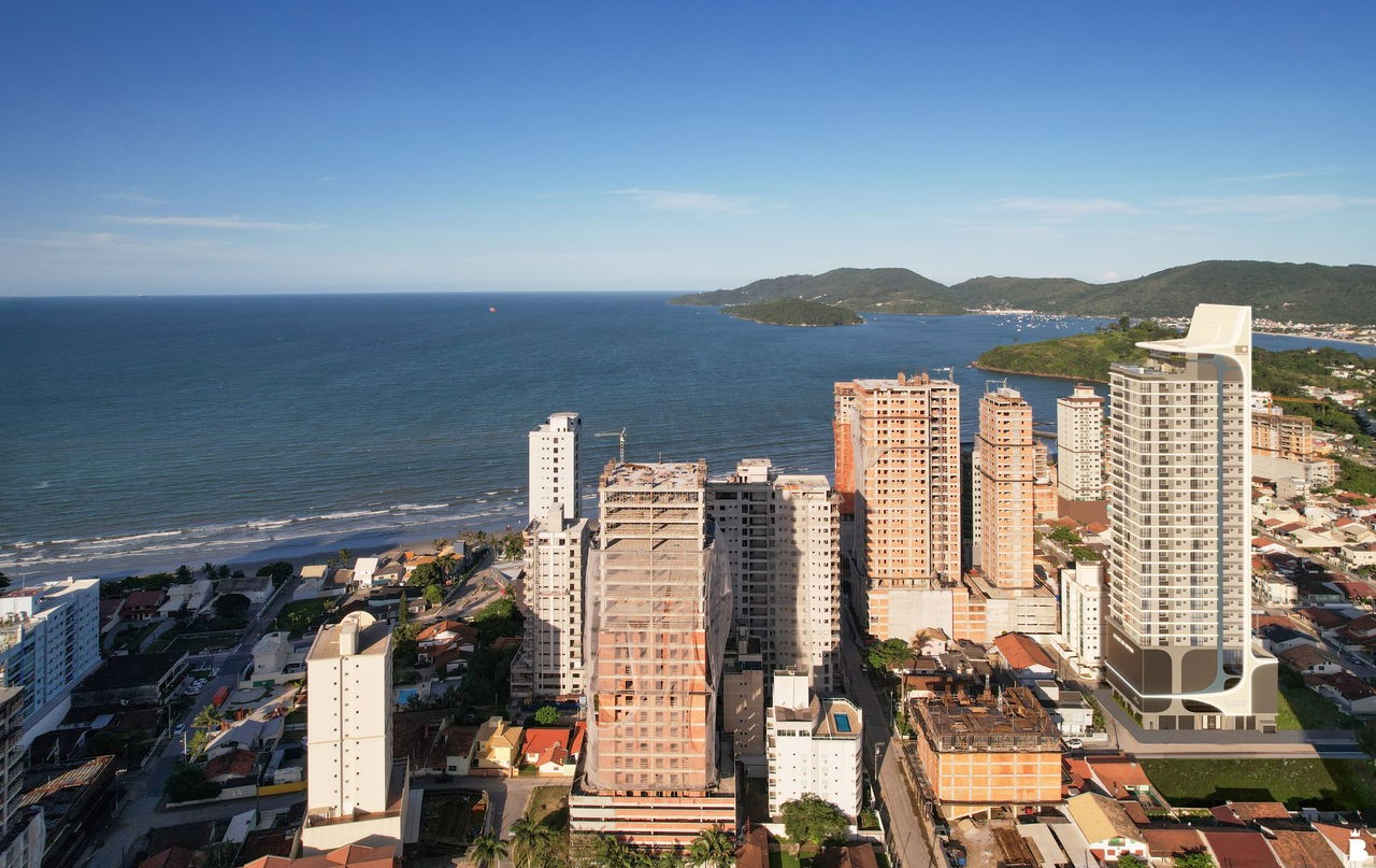 Aparamento Pré lançamento em Perequê Porto Belo/SC com m² área privativa sendo 3 suítes, 2 vagas de garagem área de lazer completa