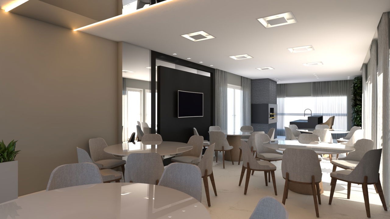Apartamento em Construção em Porto belo/SC com 70,08m² área sendo 2 suítes, 1 vaga de garagem, área de lazer completa