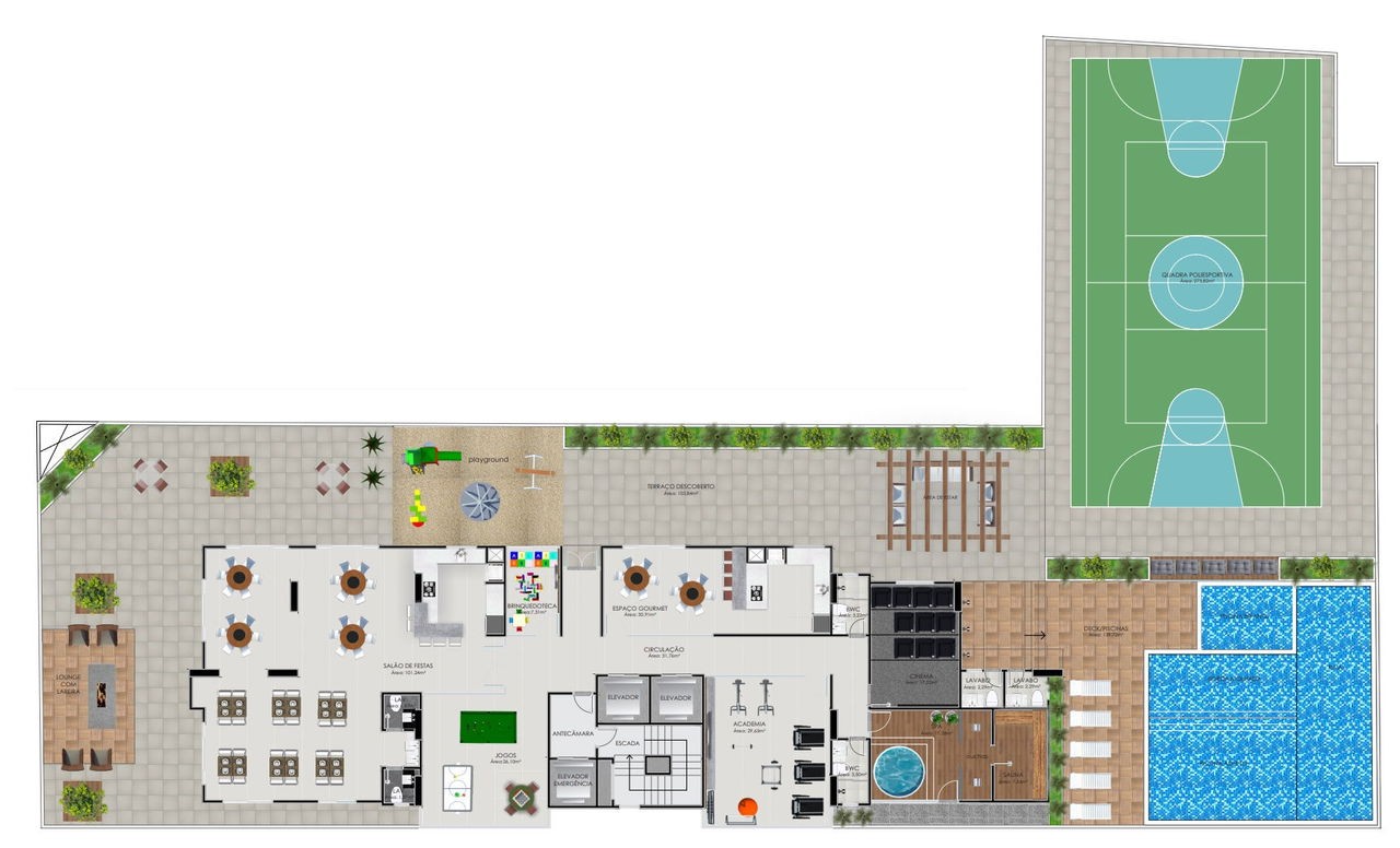 Apartamento de Luxo pronto no Centro de Balneário Camboriú-SC: 03 Quartos, 3 Suítes, 4 Banheiros, 3 Vagas, 135,60m².