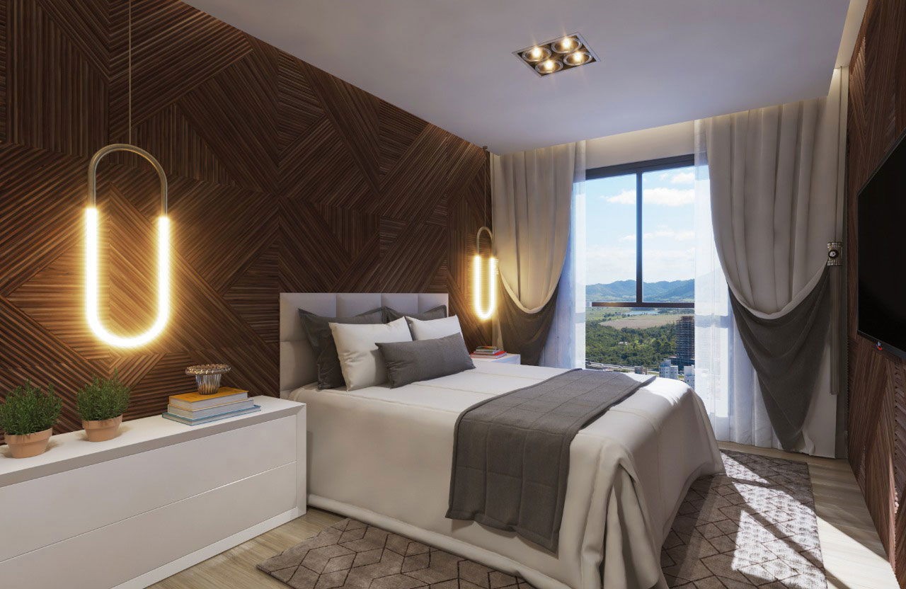 Apartamento em Cosntrução na cidade de Itapema/SC, bairro Meia Praia, com 206m², 4 suítes e 3 vagas de garagem. Localização privilegiada a 400m do mar