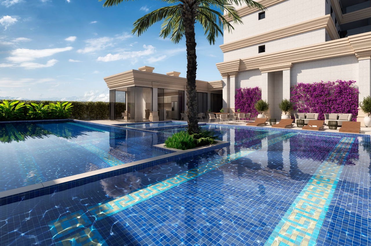 Apartamento de Luxo em Construçaõ com 4 Quartos e 4 Suítes no Centro de Balneário Camboriú-SC!