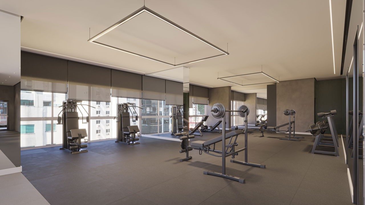 Luxuoso apartamento em Construção de 4 quartos e 4 suítes no Centro de Balneário Camboriú-SC com 3 vagas de garagem!
