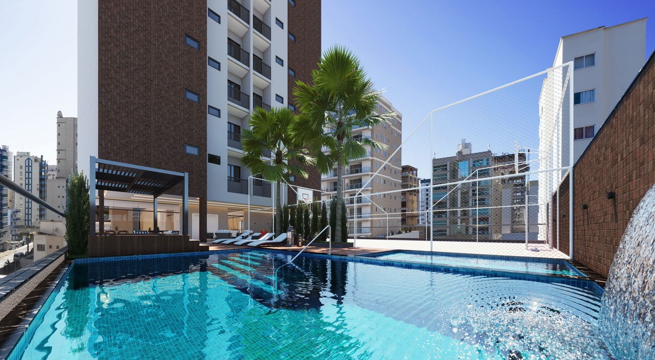 Apartamento Novo e Pronto Para Morar em Itapema/SC na Meia Praia, com 117m², 3 Suítes e 3 Vagas de Garagem, com Lazer Completo. Localização Privilegi