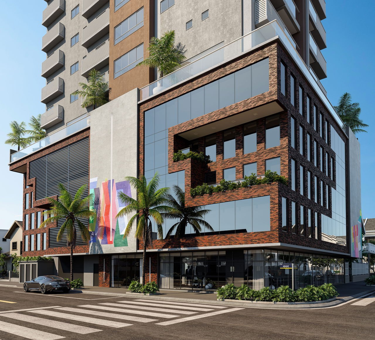 Apartamento em Construção em Itapema/SC com 70m² área privativa sendo 2 dormitórios e 1 suíte, área de lazer completa