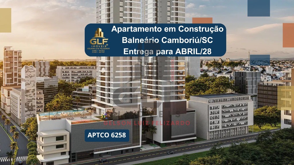 Apartamento em Construção em Balneário Camboriú, com 197,13m² área privativa, bem localizado