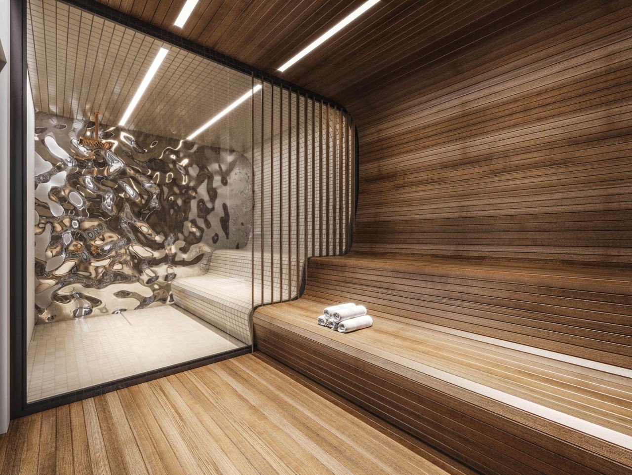 Luxuoso apartamento em Construção à venda em Itapema-SC, Meia Praia: 4 quartos, 4 suítes, 1 banheiro, 3 vagas de garagem, 213,72 m² de área.