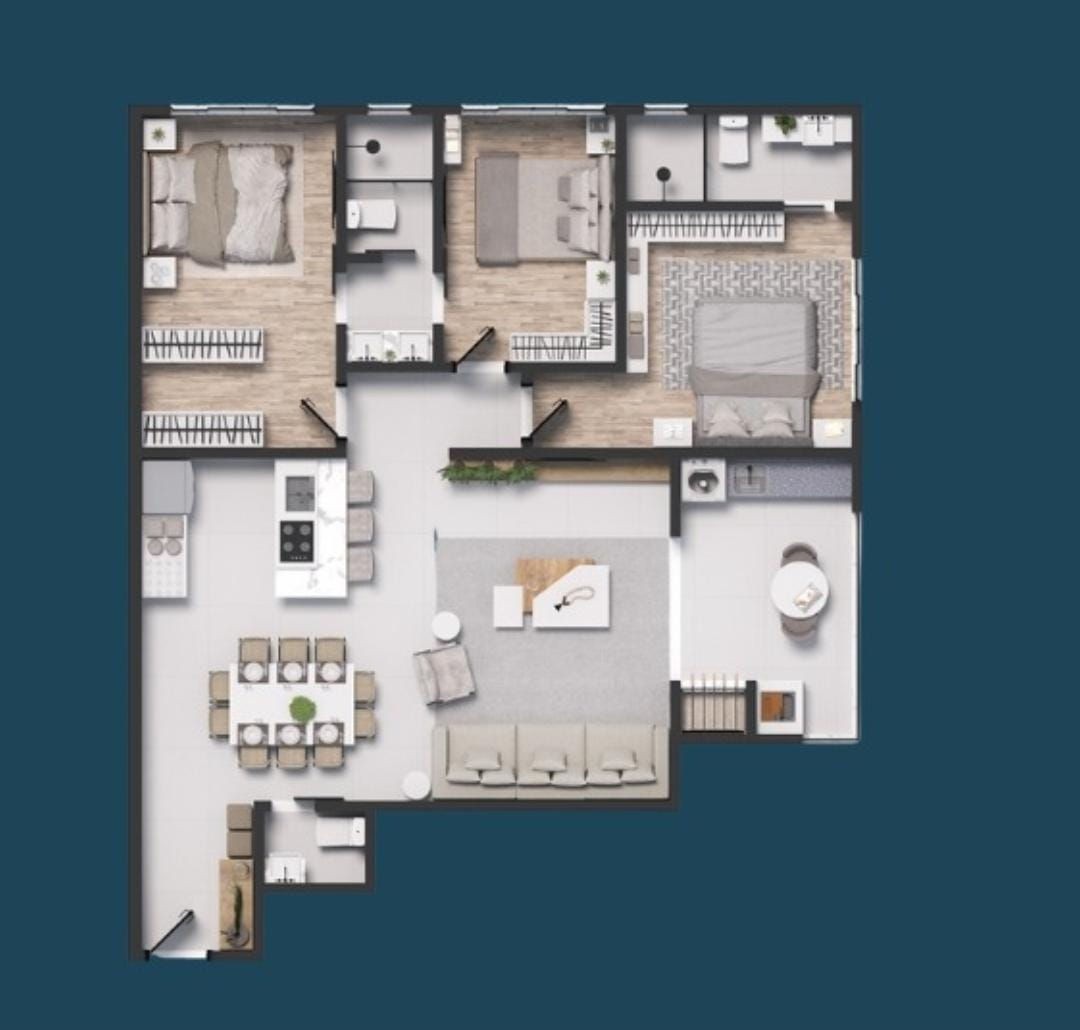 Apartamento de luxo Pronto à venda em Balneário Camboriú-SC, Centro: 3 quartos, 3 suítes, 4 banheiros, 3 vagas, 240m². Venha conferir!