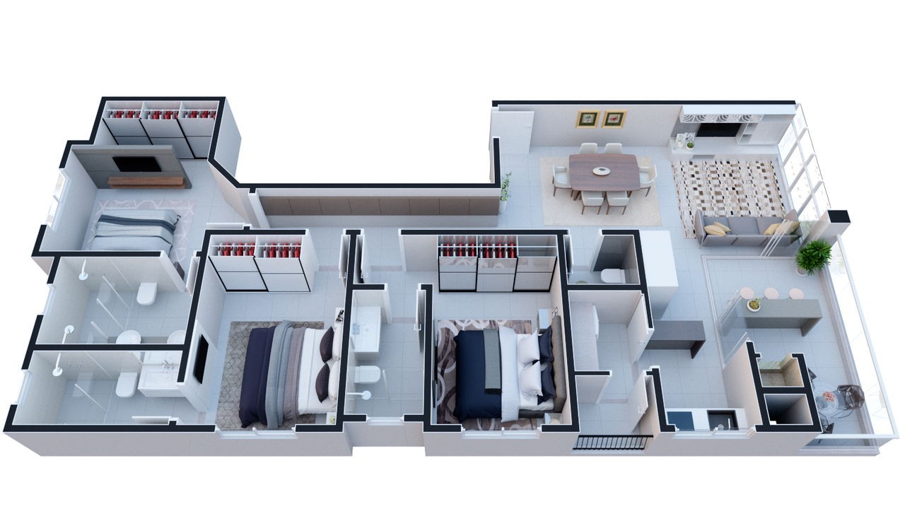 Apartamento Pronto de luxo à venda em Itapema-SC, Meia Praia: 5 quartos, 5 suítes, 1 banheiro, 3 vagas, 226,15m². Venha conferir!
