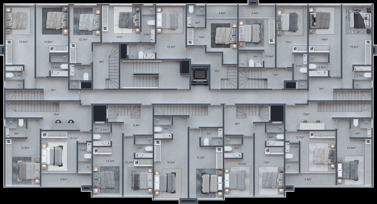 Imperdível: apartamento em construção de 2 quartos, 2 suítes - foto 10