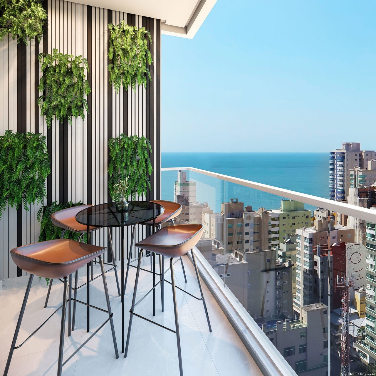 Apartamento em Construção em Itapema/SC, no bairro Meia Praia, 100m² com 2 suítes e 2 vagas de garagem. Ótima localização a 550m do mar