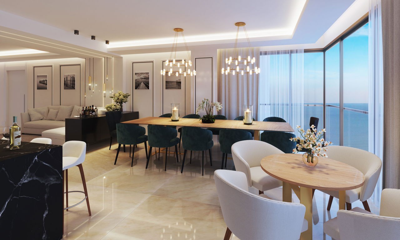 Apartamento em Construção em Itapema/SC na Meia Praia, com 262m² de área total e 3 Suítes, a 260m do mar. Lazer Completo. Ótimo Investimento.