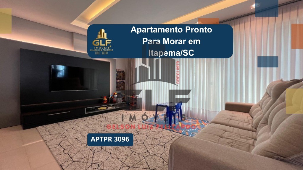 Apartamento pronto para morar em Itapema/SC com 357m² área privativa sendo 4 suítes, 3 vagas de garagem, área de lazer completa