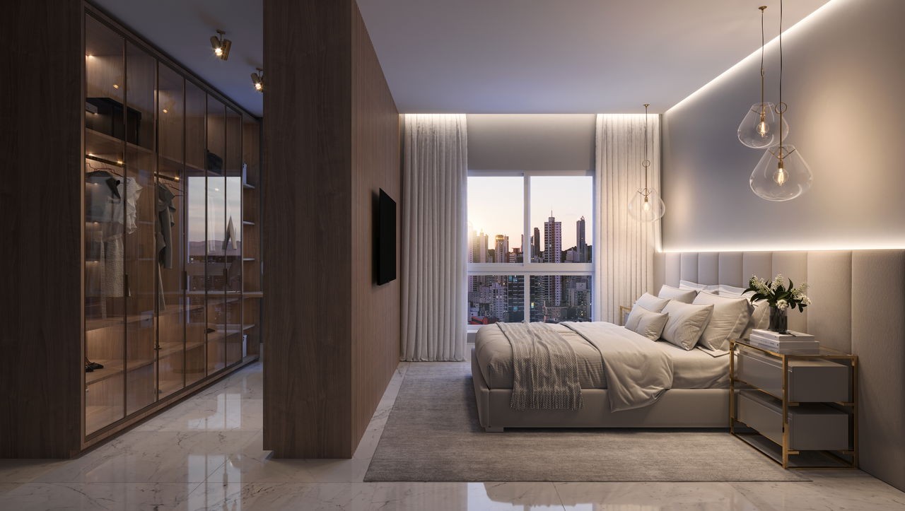 Maravilhoso apartamento Pronto à venda no Centro de Balneário Camboriú-SC, com 4 quartos, 4 suítes, 1 banheiro, 4 vagas de garagem e 379,35m² de área.