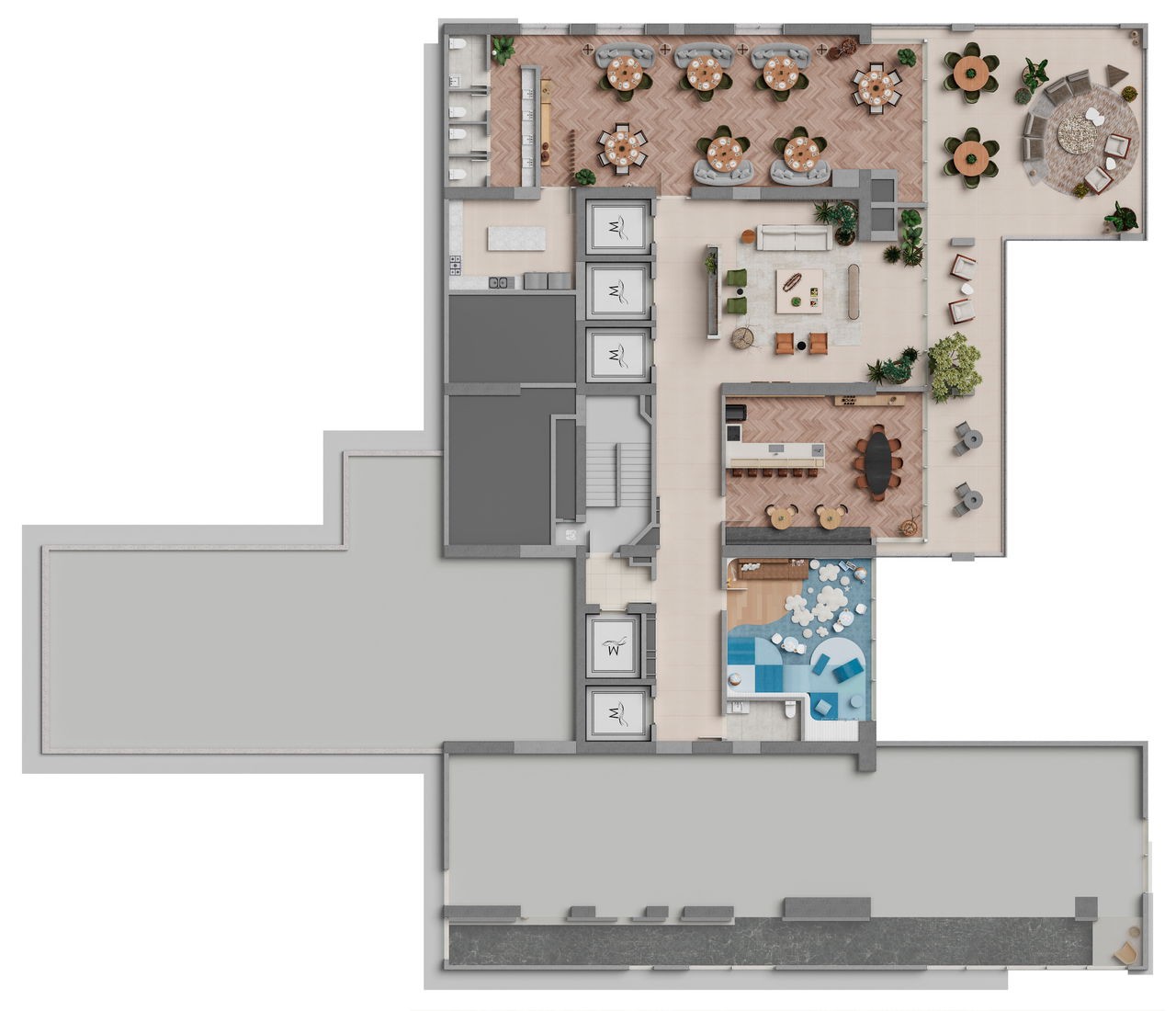 Apartamento de luxo em Construção à venda no Centro de Balneário Camboriú-SC: 4 quartos, 4 suítes, 1 banheiro, 3 vagas, 177,78 m².