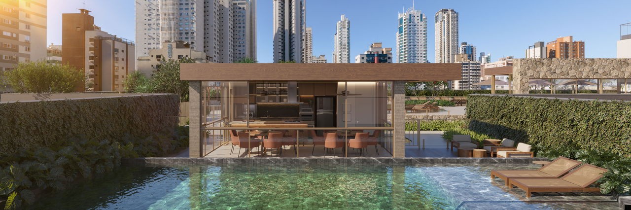 Apartamento de luxo em Construção à venda no Centro de Balneário Camboriú-SC: 4 quartos, 4 suítes, 1 banheiro, 3 vagas, 177,78 m².