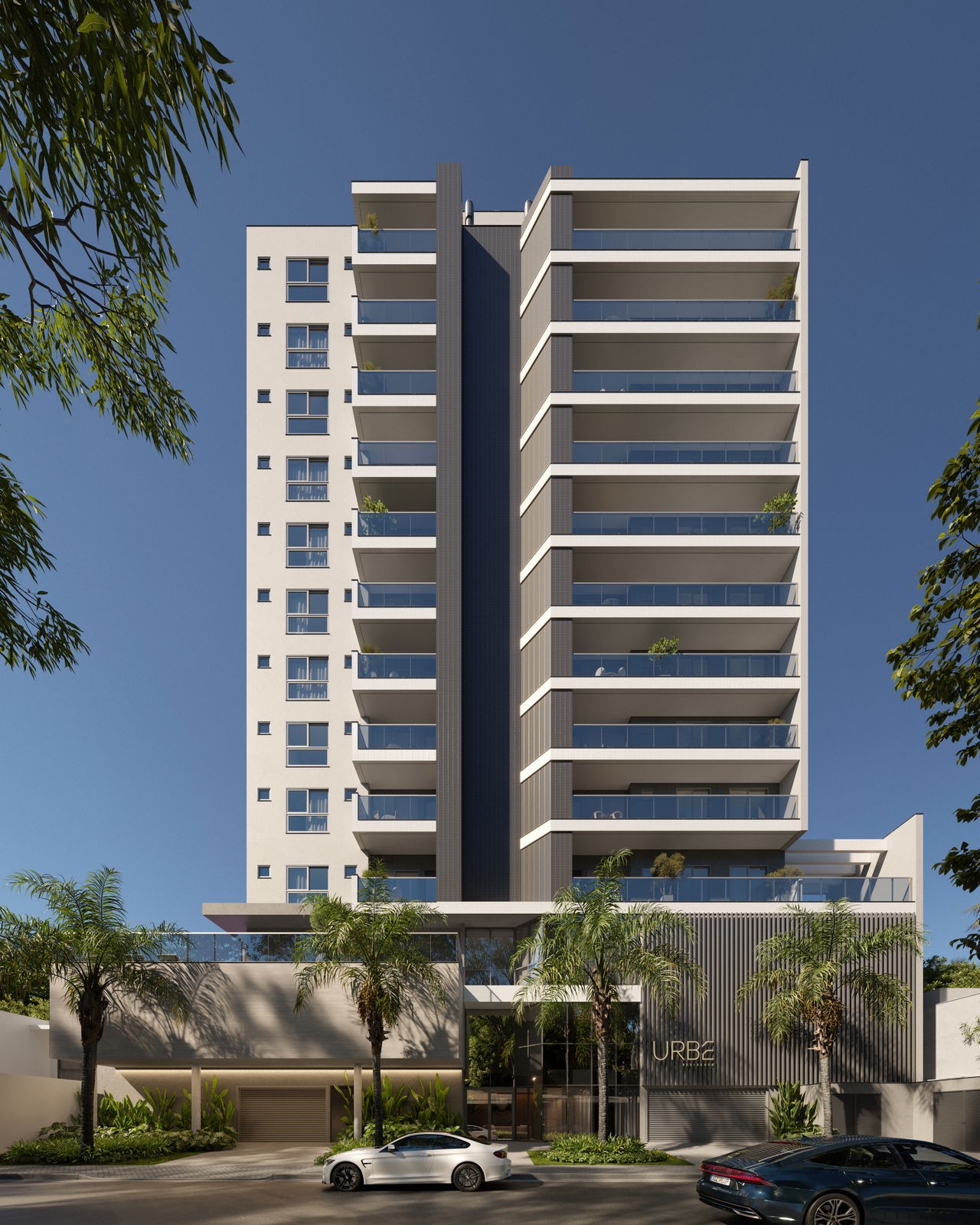 Apartamento em construção em itajaí/sc com 68,04m² área priv