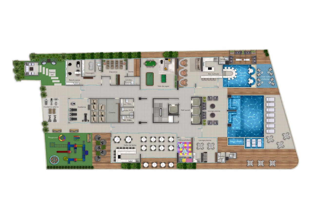 Espetacular apartamento de luxo em Construção à venda em Itapema-SC, Centro: 4 quartos, 4 suítes, 5 banheiros, 3 vagas, 238,43m²