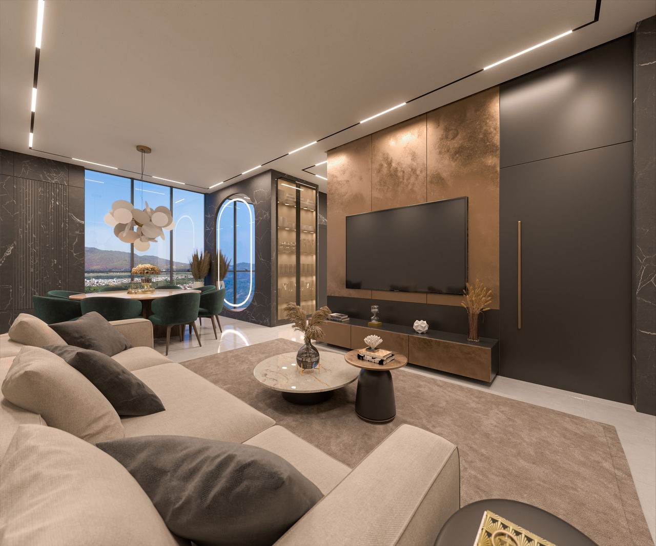 Apartamento em Construção em Itapema/SC, na Meia Praia, com 130m², 3 Suítes e 2 Vagas de Garagem, a 500m do mar, com LAzer Completo. Investimento!