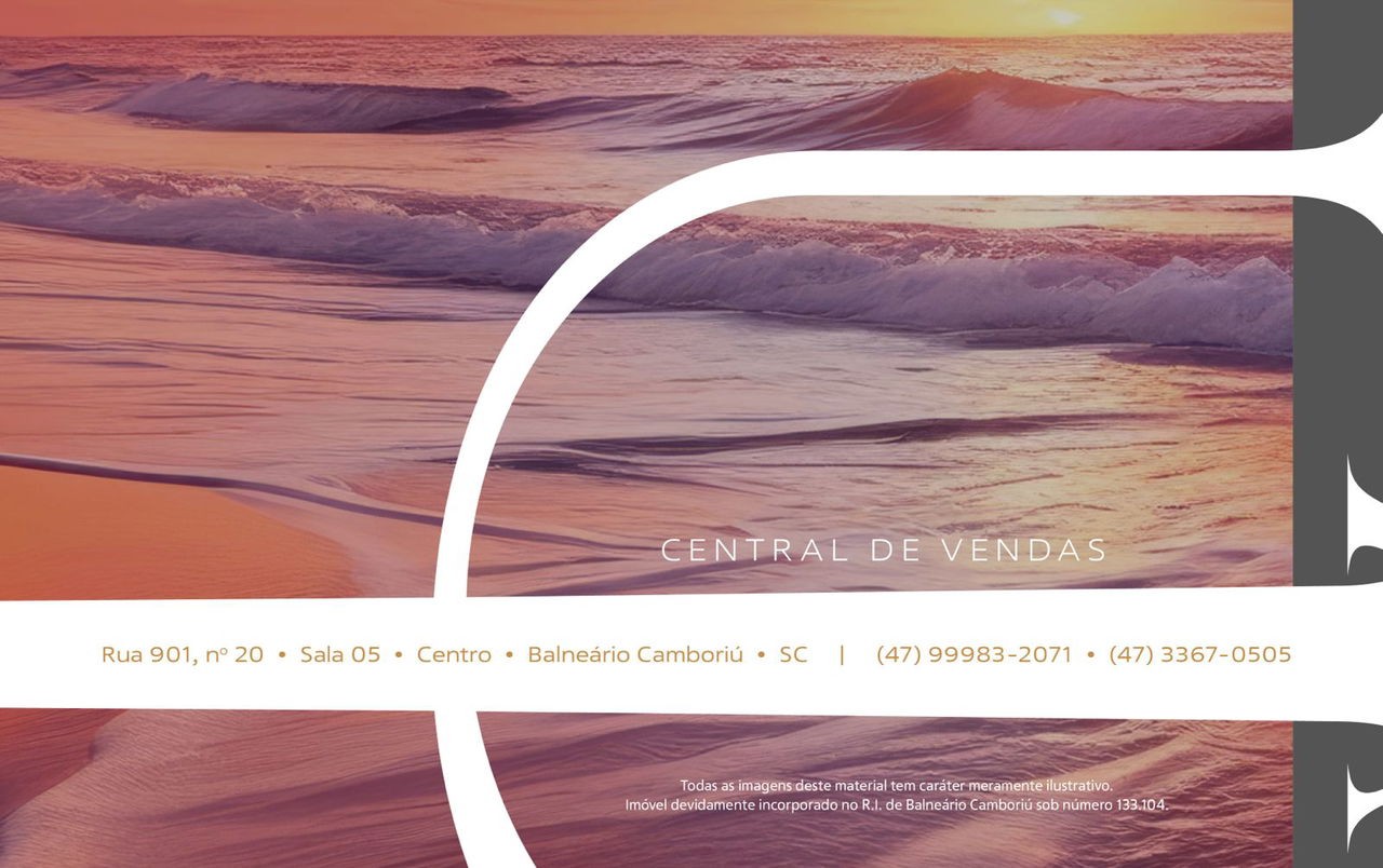 Apartamento em Construção em Balneário Camboriú/SC com 177,74m² área privativa, com área de lazer completa não perca essa oportunidade