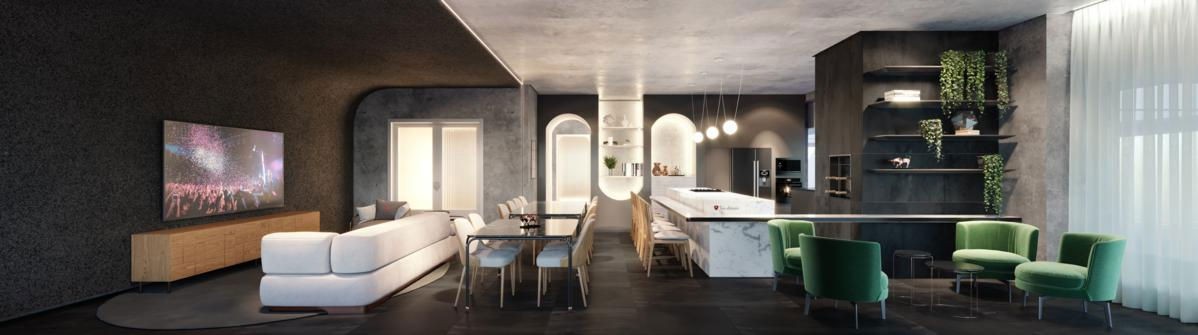 Apartamento em Construção em Balneário Camboriú/SC com 194,25m² de área privativa sendo 4 suítes, 3 vagas de garagem, área de lazer completa