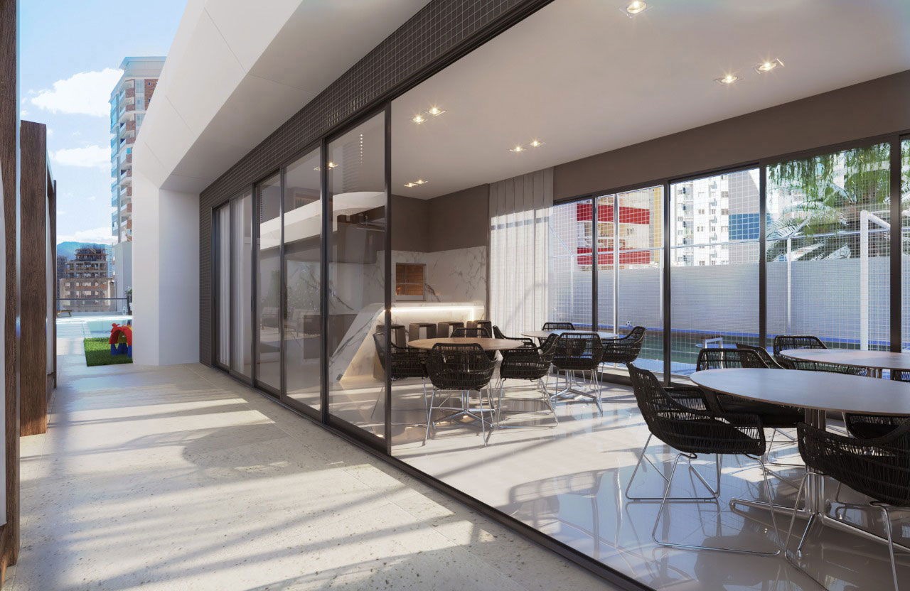 Apartamento em Cosntrução na cidade de Itapema/SC, bairro Meia Praia, com 206m², 4 suítes e 3 vagas de garagem. Localização privilegiada a 400m do mar