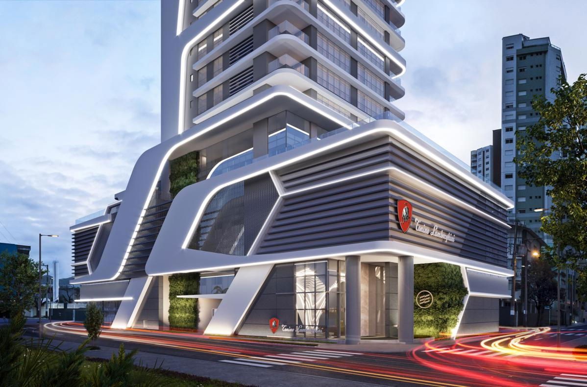Apartamento em Construção em Balneário Camboriú/SC com 194,25m² de área privativa sendo 4 suítes, 3 vagas de garagem, área de lazer completa