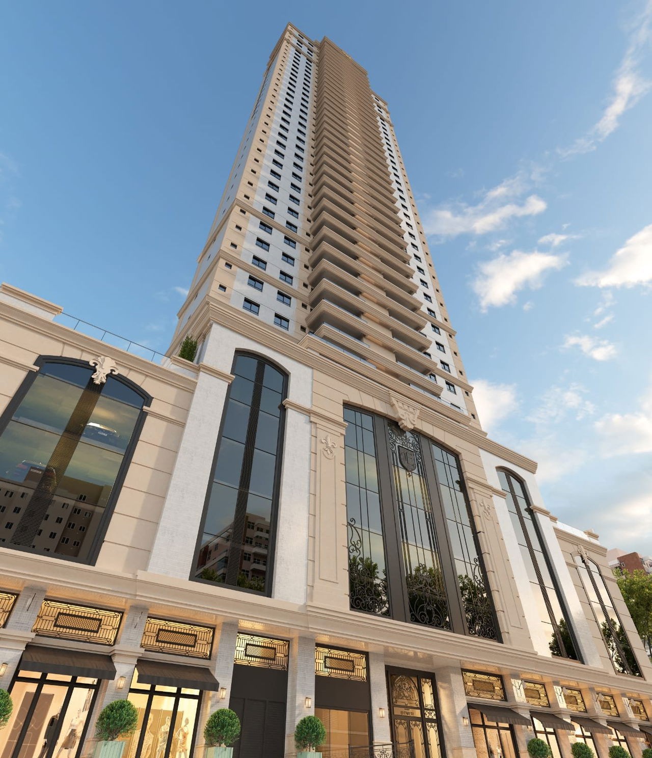 Apartamento de Luxo em Construçaõ com 4 Quartos e 4 Suítes no Centro de Balneário Camboriú-SC!