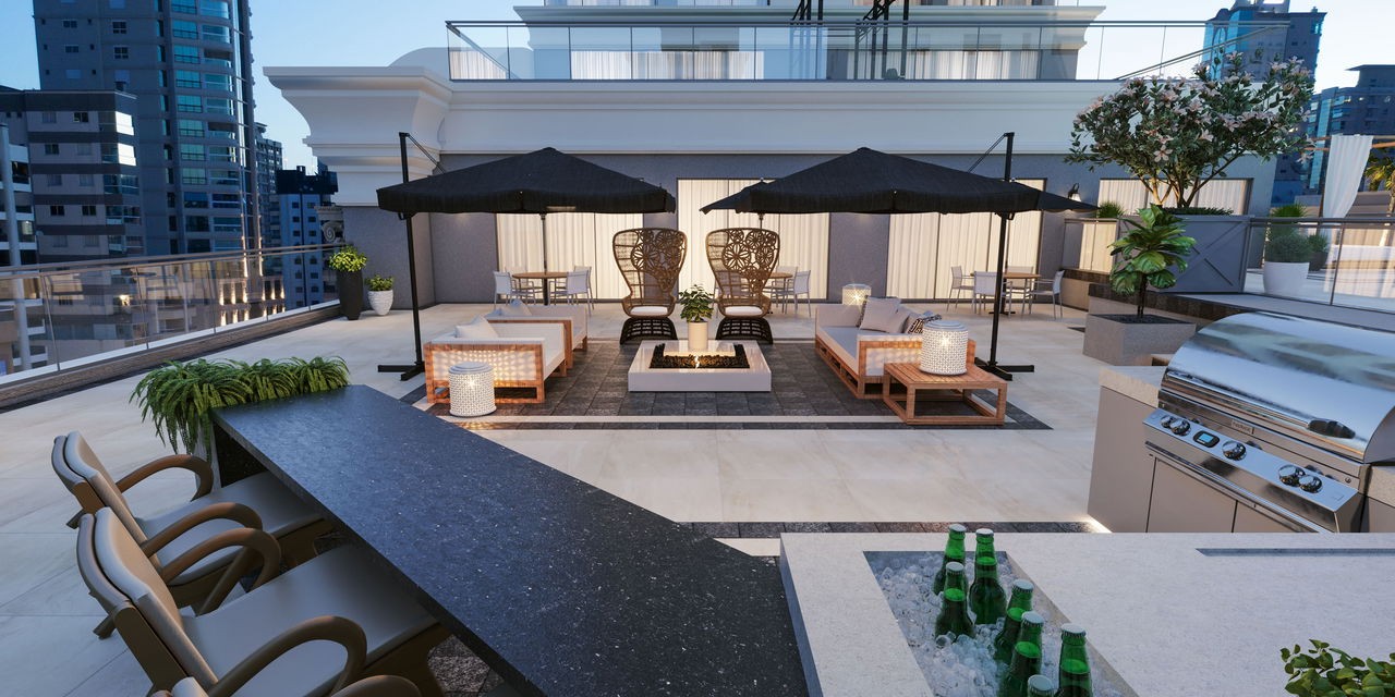 Venda de Luxuoso Apartamento em Construção de 4 Quartos na Meia Praia, Itapema-SC: 4 Suítes, 1 Banheiro, 3 Vagas, 213,72m².