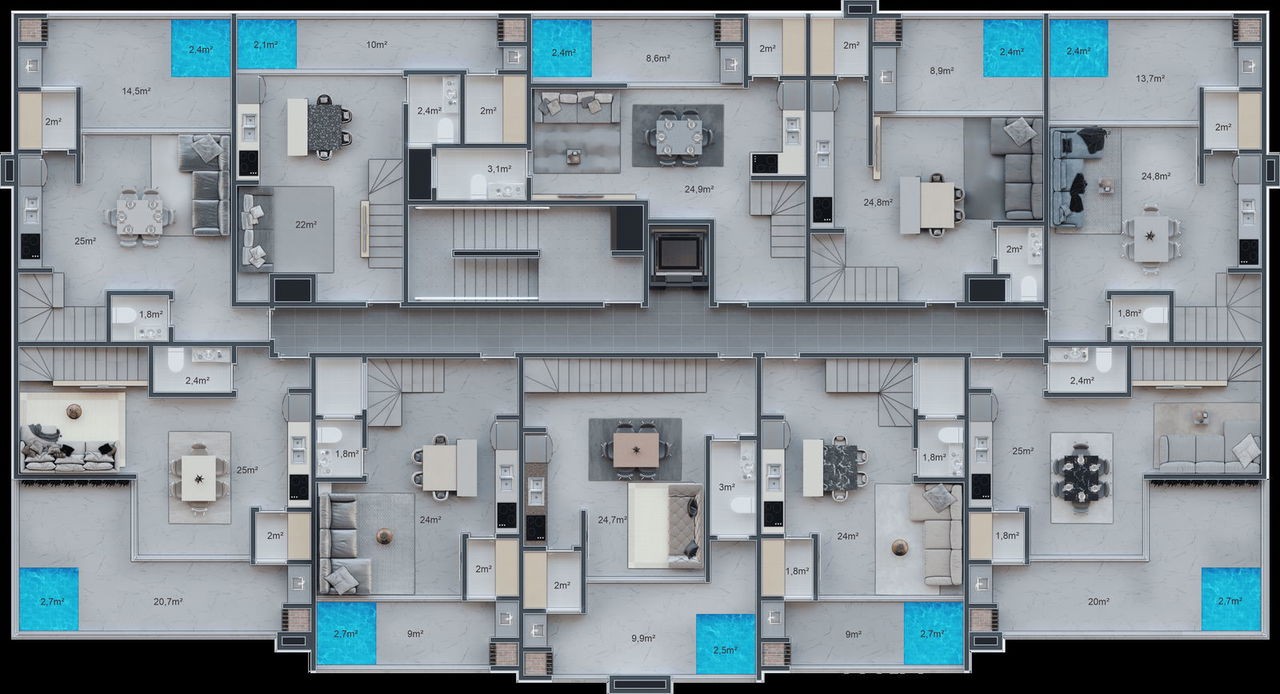 Imperdível: apartamento em construção de 2 quartos, 2 suítes - foto 11