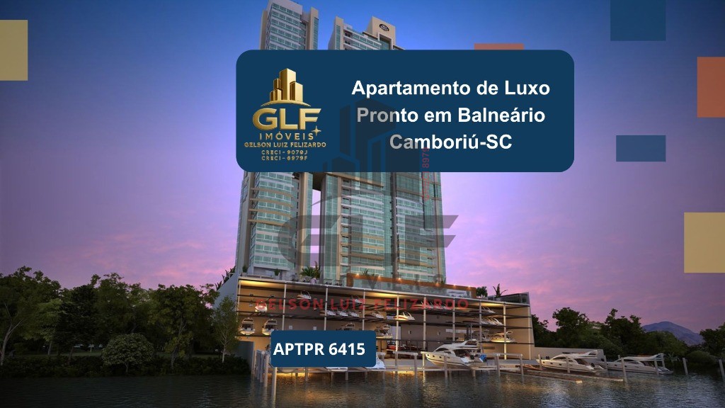 Apartamento de Luxo Pronto à Venda em Balneário Camboriú-SC, Barra Sul, 4 Quartos, 4 Suítes, 6 Banheiros, 3 Vagas, 189m²