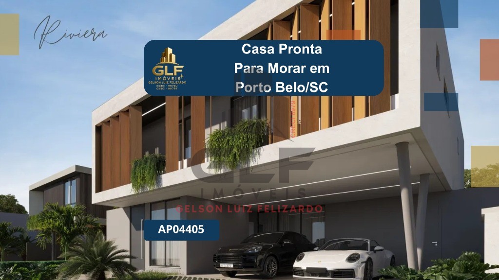 Casa pronta em porto belo/sc com 254,70m² área privativa sen